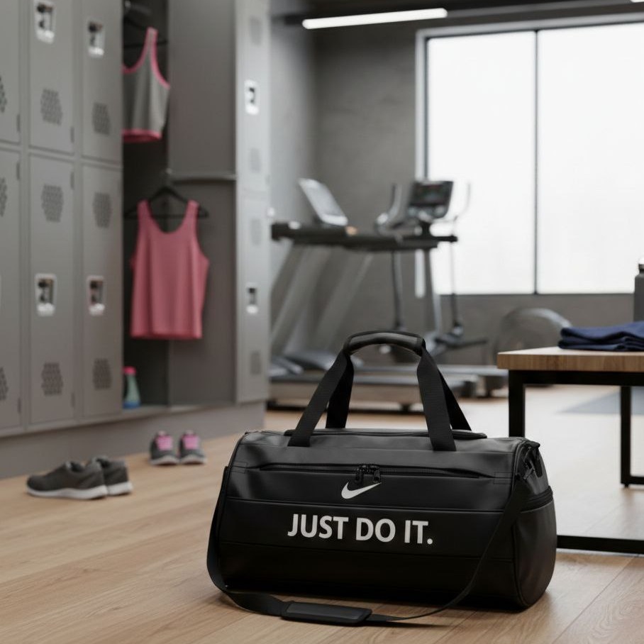 ساک ورزشی نایکی مدل Just do it-مشکی